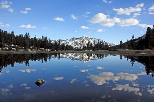 Mammoth Peak from Tioga Pass