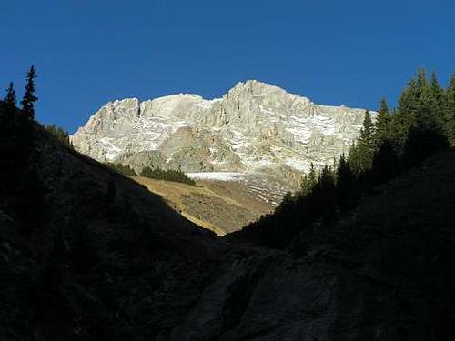 Mount Hood (Opal Range) – West Face from Hood Creek