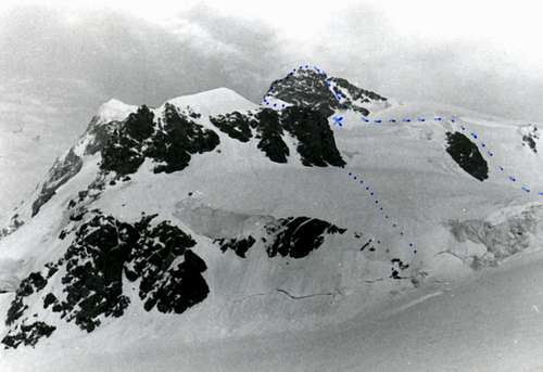 Westerner Routes of Klein Matterhorn 