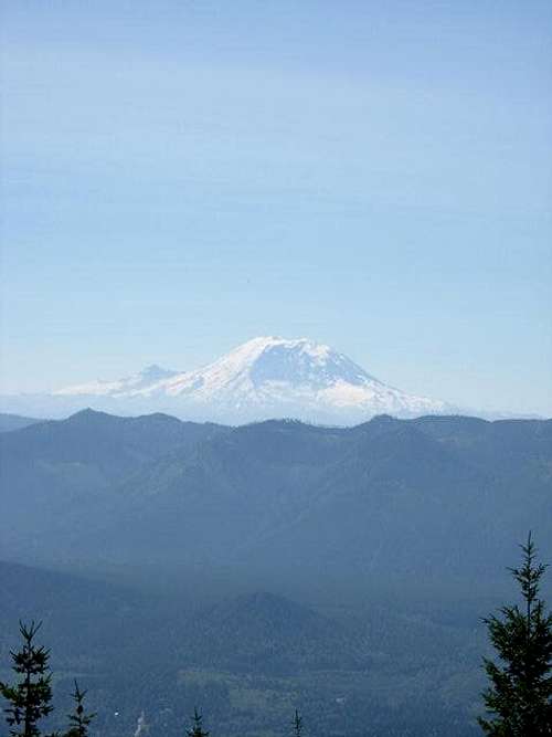 Mt. Ranier as seen form about...