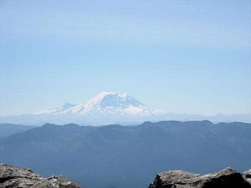 Ranier viewed form the top of...
