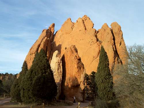 Cathedral Spires and North Gateway Rock.