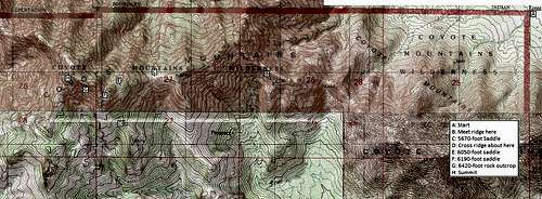 Coyote Locator Map