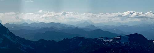 Blue Ridges from Enchantment Peak