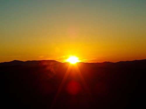 Appalachain Mountain Sunset