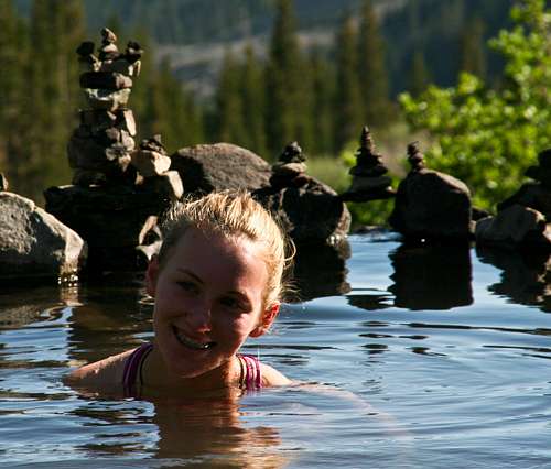 Me in the Conundrum Hot Springs