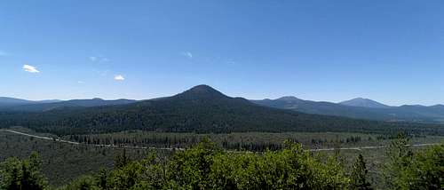 Sugarloaf Peak panorama