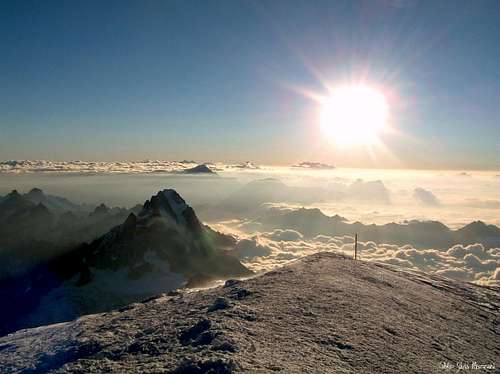 Mont Blanc summit 