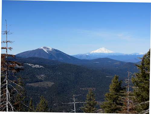 Burney Mountain & Mount Shasta