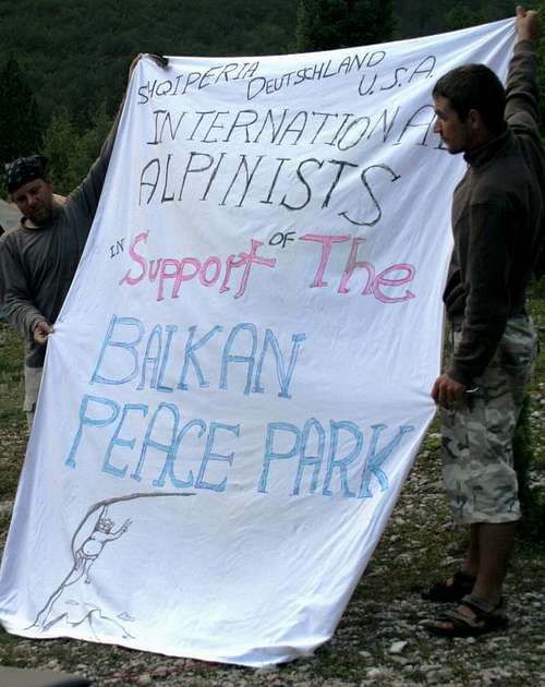 Peace Park Banner