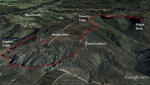 Grand Canyon route figure