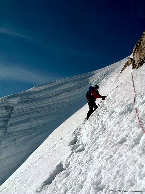 Mont Blanc du Tacul normal route