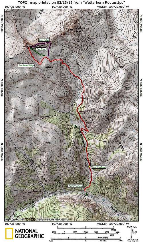 Wetterhorn Routes