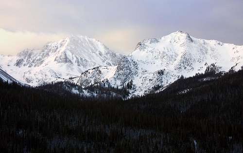 Braddock Peak and Mount Mahler