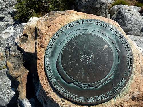 Summit Beacon on Table Mountain