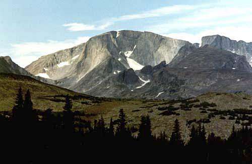 East Face and glacier.