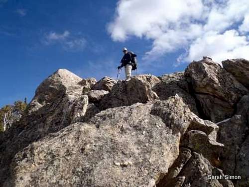 Boulder hopping, Northwest Ridge (4)