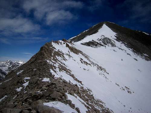 Mt. Antero West Slopes in Winter