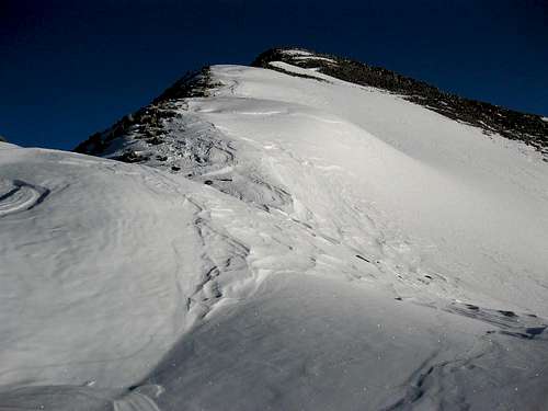 Pacific Peak’s Snowy South Ridge