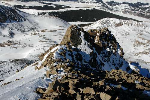 West Ridge of Pacific Peak and traverse to Crystal Peak