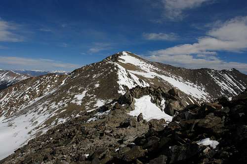 Southwest Ridge of Crystal Peak