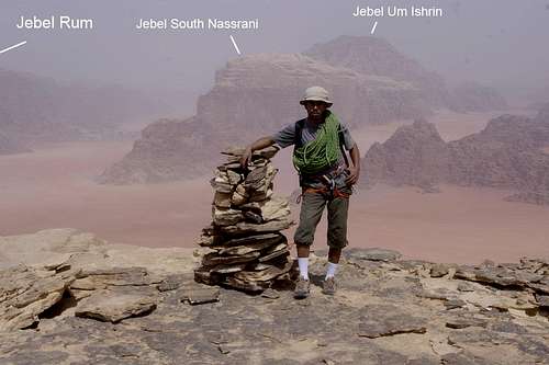 Summit of Jebel Khazali