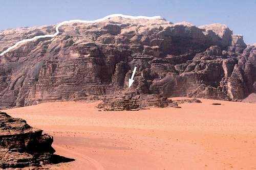Sabbah's Route on Jebel Khazali