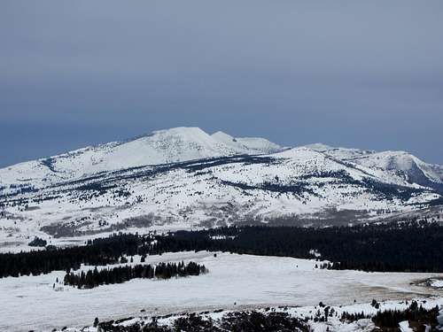 Eagle Peak from Hat Mountain