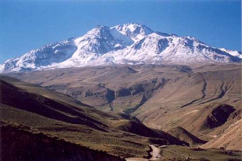Sabalan mount . 4811 m.