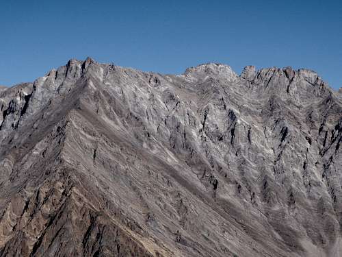 SW Ridge and South Face of Mt. Burney