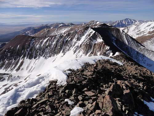 Mt. Guyot's southwest ridge