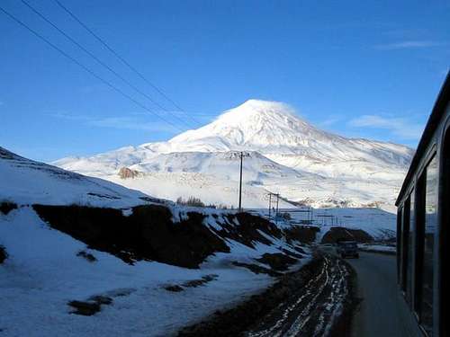 Damavand mount from south...