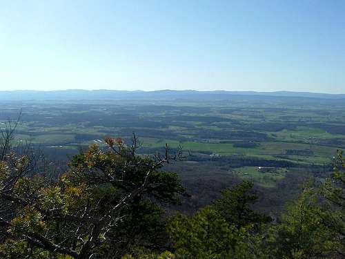 Shenandoah Valley from Grubbs Knob Overlook