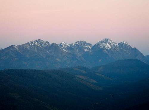 Isabella Ridge And Big Craggy Peak