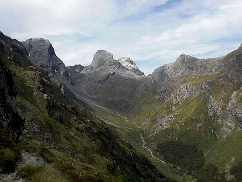 Fjordlands from the Routeburn Track