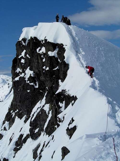 Kendall Peak with BOEALPS Basic Climbing Class