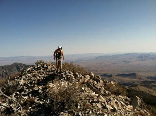 Summiting Virgin Peak