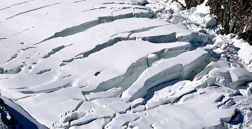 Glaciers Crevasses 