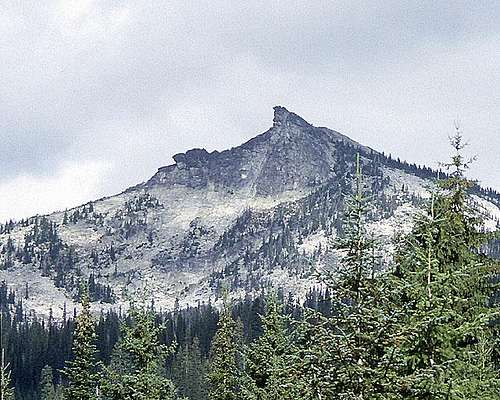 Harrison Peak from the SSE