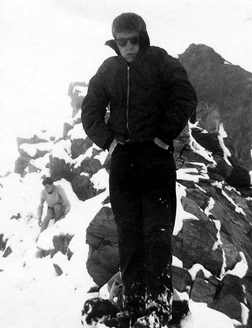 Punta Rossa of Emilius Central Summit by North Face 1965
