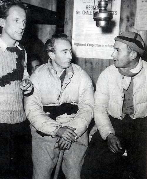 A very young Lionel with René Beckert and Louis Lachenal