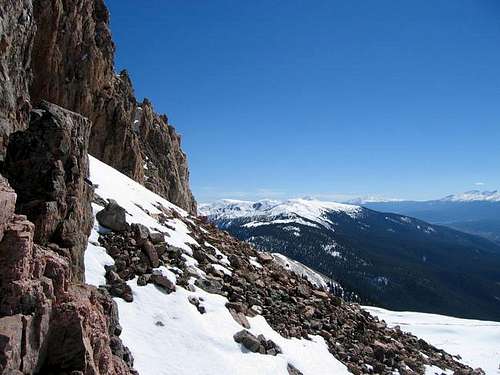 The summit terrain of Ute...