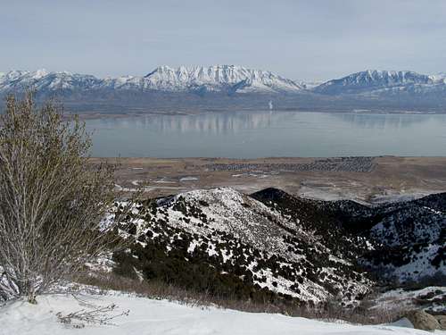 Timp on the other side of Utah Lake
