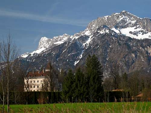 Anif Castle and Untersberg