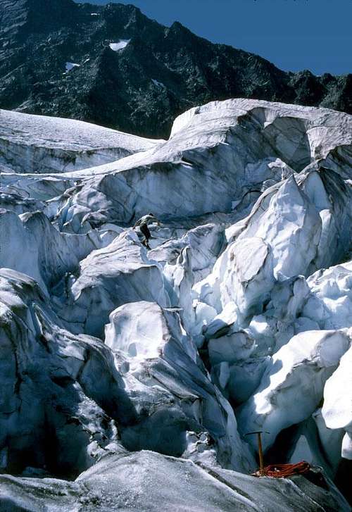 Mau's Peak John in Icefall