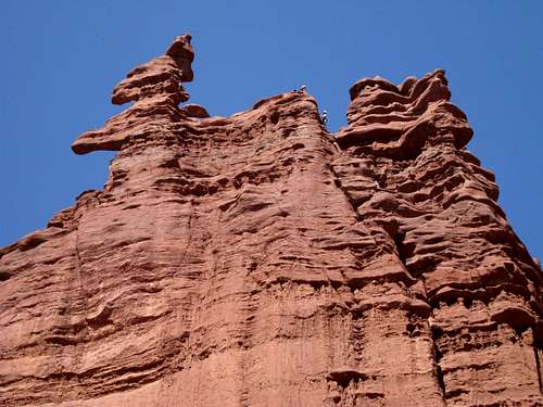 Climbers on Ancient Art