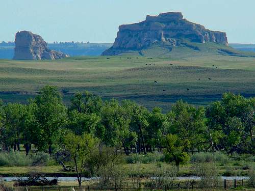 Courthouse and Jail Rocks