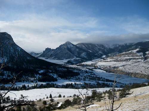 White Mountain in winter