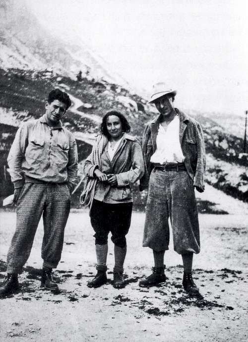 Raffaele Carlesso on Little Dolomites in 1933