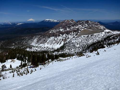 Chaos Crags and Mt. Shasta